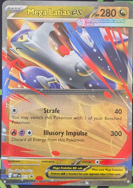 MEGA LATIAS EX 011 [PROMO] (POKEMON MEGA EVOLUTIONS) (usagé)