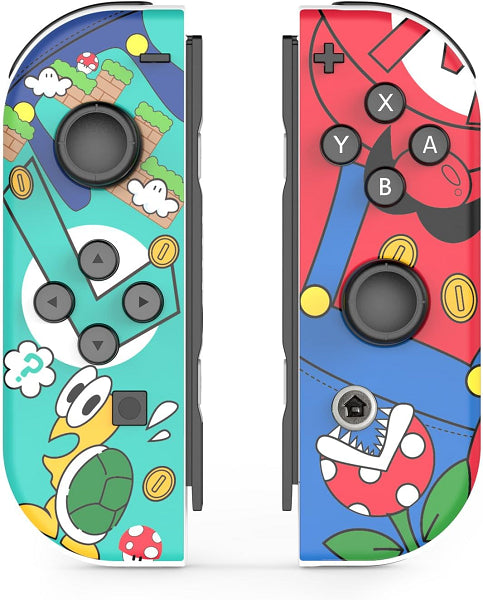 JOY CON CONTROLLER WHITE MARIO BROS. JOBBER - NO DRAGONNE (SWITCH) (usagé)