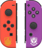 JOY CON CONTROLLER RED & PURPLE POKEMON JOBBER - NO DRAGONNE (SWITCH) (usagé)