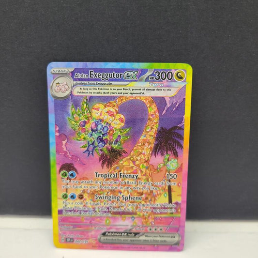 ALOLAN  EXEGGUTOR EX 242/191 (POKEMON SURGING SPARKS) (usagé)