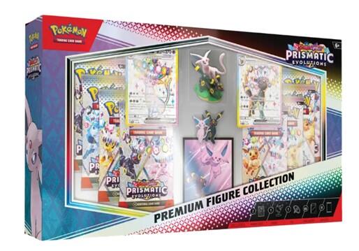 SCARLET & VIOLET PRISMATIC EVOLUTIONS PREMIUM FIGURE COLLECTION (POKEMON) (usagé)