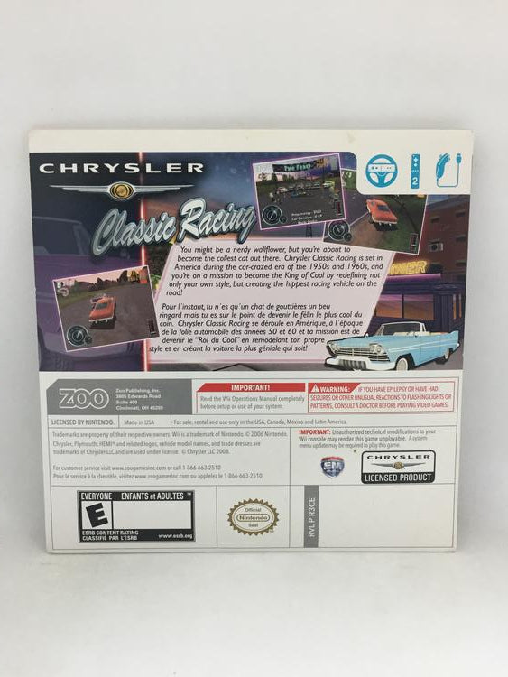 CHRYSLER CLASSIC RACING (WITH BOX) (usagé)