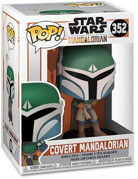POP STAR WARS 352 - COVERT MANDALORIAN (usagé)