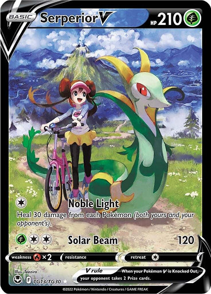 SERPERIOR V TG13/TG30 (POKEMON SILVER TEMPEST)