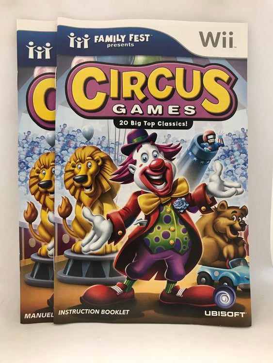 CIRCUS GAMES (COMPLETE IN BOX) (usagé)