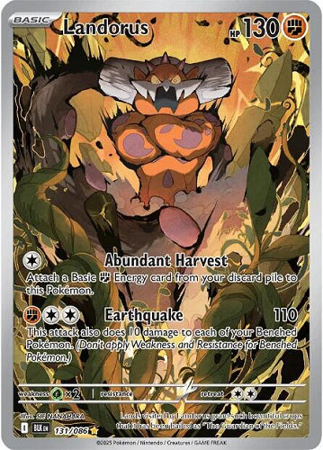 LANDORUS 131/086 (POKEMON BLACK BOLT) (usagé)