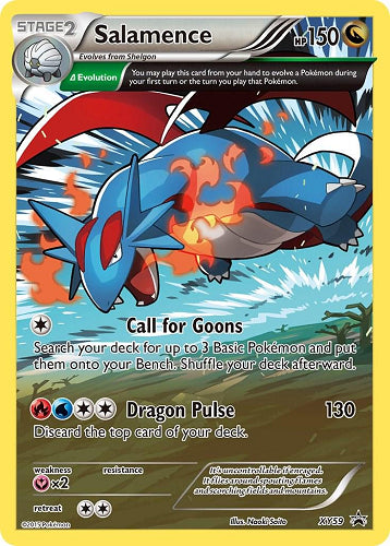 SALAMENCE XY59 (POKEMON PROMO BLACK STAR) (usagé)