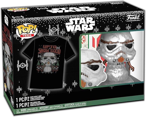 POP TEES STAR WARS HOLIDAY STORMTROOPER METALLIC SILVER (usagé)