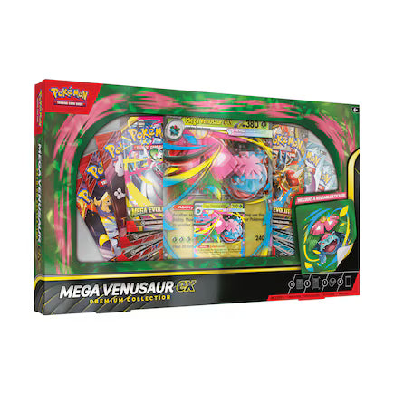 MEGA VENUSAUR EX PREMIUM COLLECTION (POKEMON) (usagé)