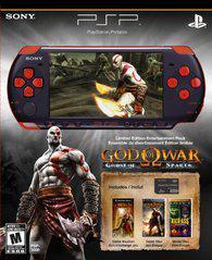 PSP 3000 GOD OF WAR LIMITED EDITION BLACK & RED (COMPLETE IN BOX)