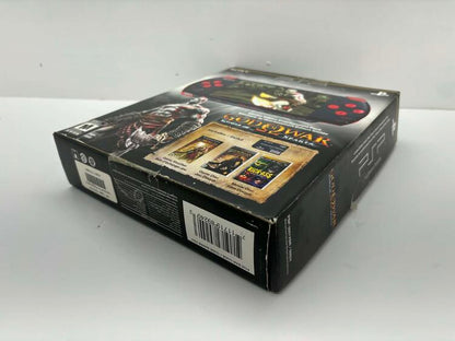 PSP 3000 GOD OF WAR LIMITED EDITION BLACK & RED (COMPLETE IN BOX)