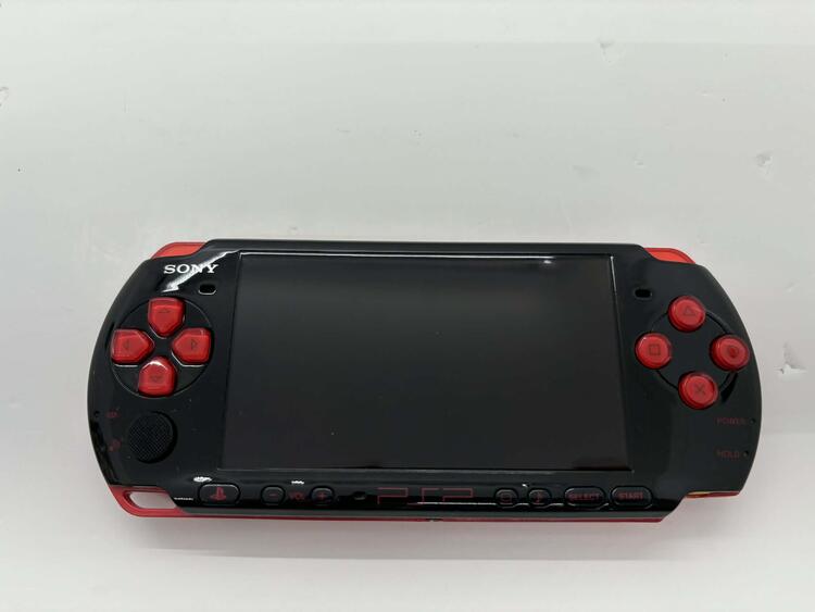 PSP 3000 GOD OF WAR LIMITED EDITION BLACK & RED (COMPLETE IN BOX)