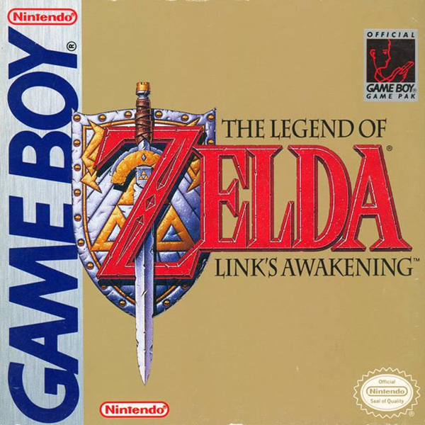 THE LEGEND OF ZELDA LINK'S AWAKENING (CUSTOM BOX AND MANUAL) (usagé)