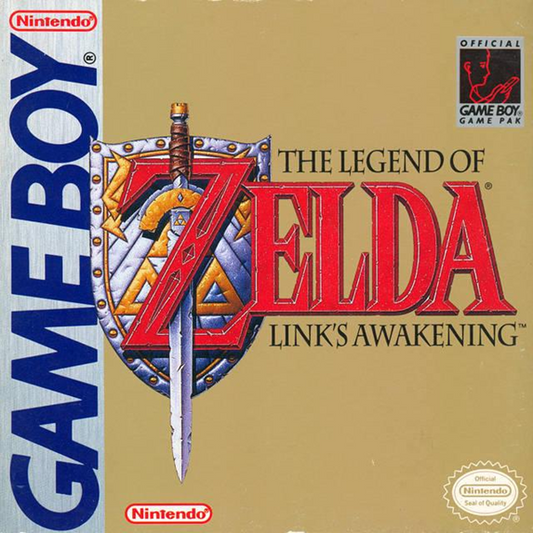 THE LEGEND OF ZELDA LINK'S AWAKENING (CUSTOM BOX AND MANUAL) (usagé)