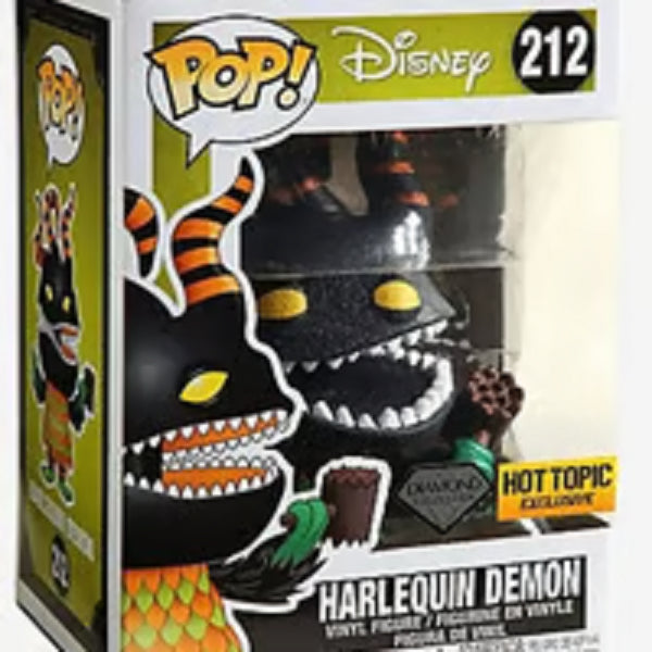 POP THE NIGHTMARE BEFORE CHRISTMAS 212 - HARLEQUIN DEMON (DIAMOND) (usagé)