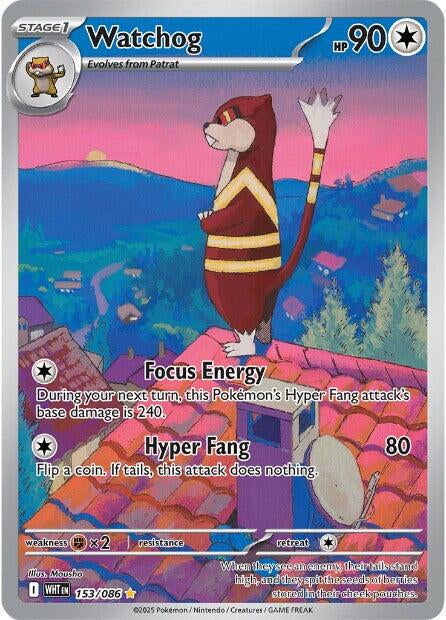 WATCHOG 153/086 (POKEMON WHITE FLARE)