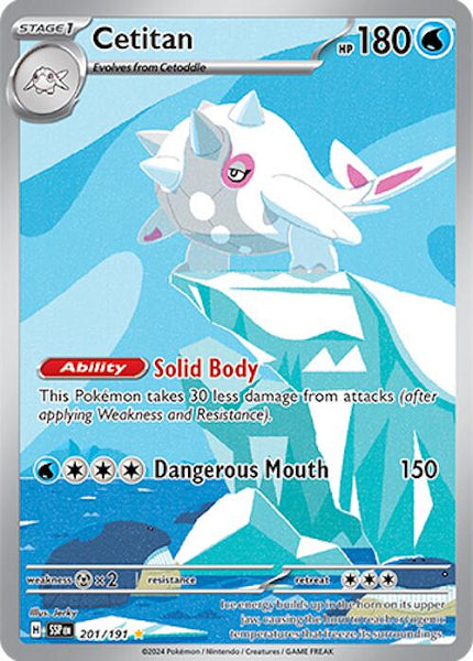 CETITAN 201/191 (POKEMON SURGING SPARKS) (usagé)