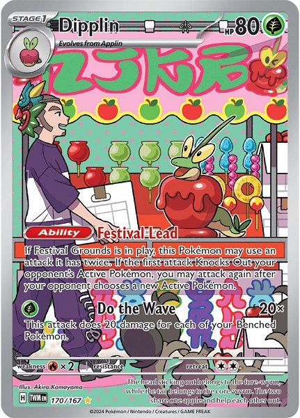 DIPPLIN 170/167 (POKEMON TWILIGHT MASCARADE)