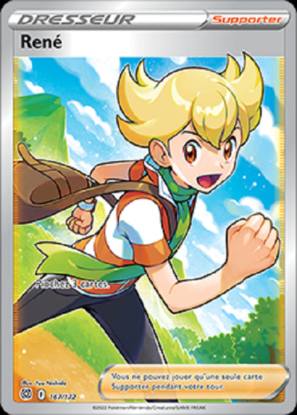 RENÉ 167/172 [FRANCAIS] (POKEMON  STARS ETINCELANTES) (usagé)