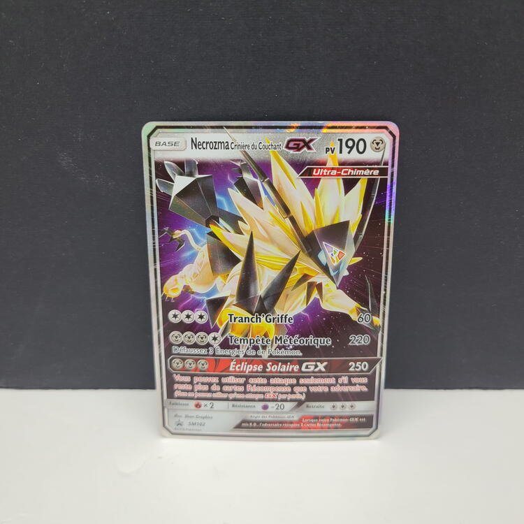NECROZMA CRINIERE DU COUCHANT GX SM102 (POKEMON SOLEIL LUNE)