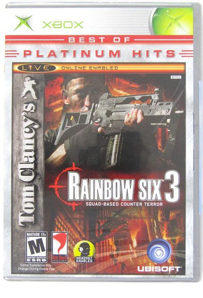 TOM CLANCY'S RAINBOW SIX 3 BEST OF PLATINUM HITS (BRAND NEW / SEALED)