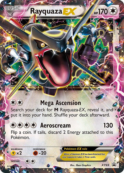 RAYQUAZA EX XY69 (POKEMON XY PROMO)