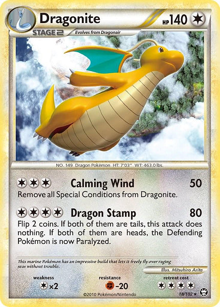 DRAGONITE 18/102 (POKEMON TRIUMPHANT) (usagé)