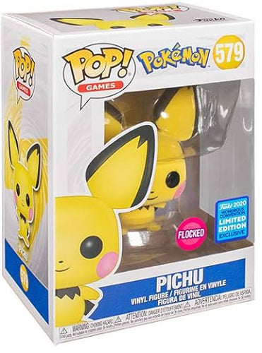 POP POKEMON 579 - PICHU (FLOCKED) (usagé)