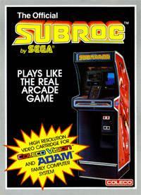 COLECOVISION SUBROC (WITH BOX)