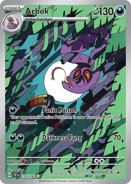ARBOK 176/162 (POKEMON TEMPORAL FORCES)