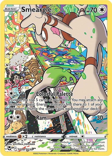 SMEARGLE TG10/TG30 (POKEMON SILVER TEMPEST)