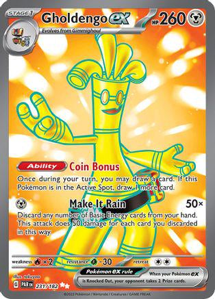 GHOLDENGO EX 231/182 (POKEMON PARADOX RIFT)