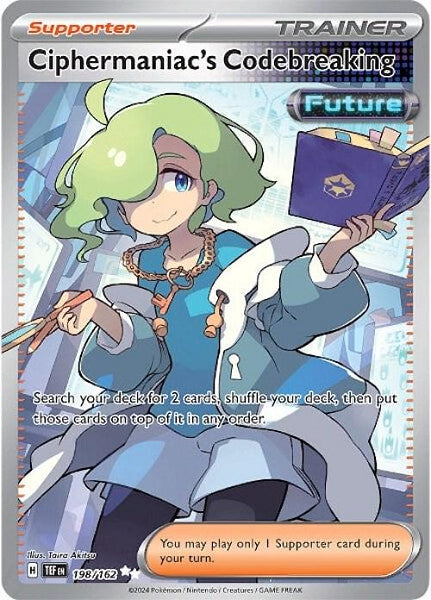 CIPHERMANIAC'S CODEBREAKING 198/162 (POKEMON TEMPORAL FORCES) (usagé)