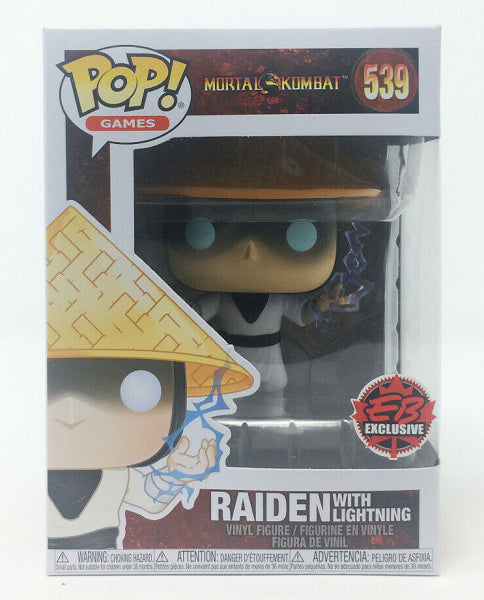 POP MORTAL KOMBAT 539 - RAIDEN WITH LIGHTNING