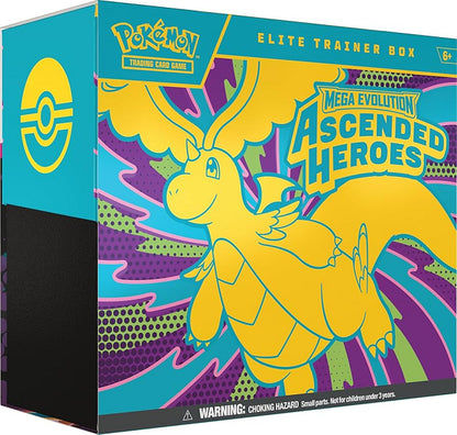MEGA EVOLUTION ASCENDED HEROES ETB (POKEMON) (usagé)