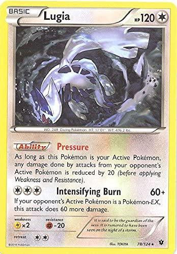 LUGIA 78/124 [CRACKED ICE] (POKEMON FATES COLLIDE) (usagé)