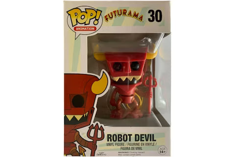 POP FUTURAMA 30 - ROBOT DEVIL (usagé)