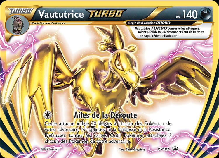 VAUTUTRICE TURBO XY182 [FRANÇAIS] [BLACK STAR PROMO] (POKEMON BREAK EVOLUTION)