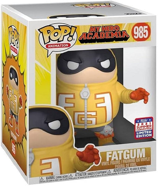 POP MY HERO ACADEMIA 985 - FATGUM 6'' (2021 SUMMER CONVENTION LIMITED EDITION)