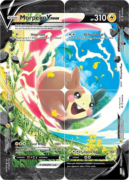 MORPEKO V-UNION (POKEMON PROMO) (usagé)