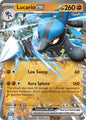 LUCARIO EX 017 [BLACK STAR PROMO] (POKEMON SCARLET & VIOLET) (usagé)