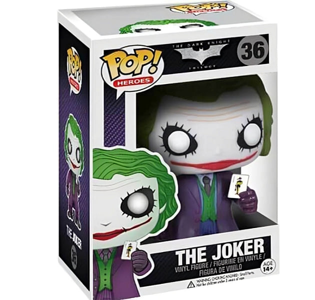 POP BATMAN THE DARK KNIGHT 36 - THE JOKER (usagé)