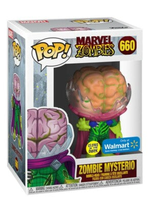 POP MARVEL ZOMBIES 660 - ZOMBIE MYSTERIO (WALMART) (usagé)