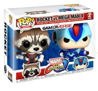 POP MARVEL VS CAPCOM 2 PACK - ROCKET VS MEGA MAN X (usagé)