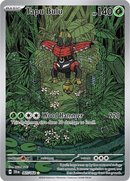 TAPU BULU 065/064 (POKEMON SHROUDED FABLE) (usagé)