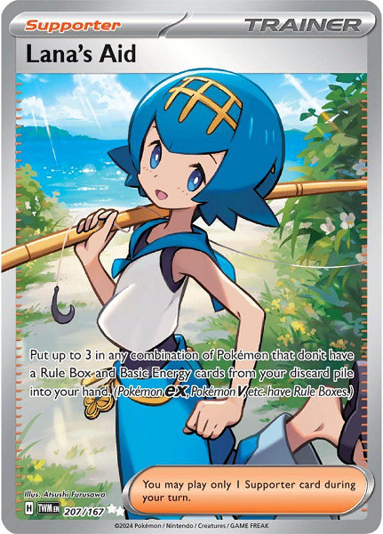 LANA'S AID 207/167 (POKEMON TWILIGHT MASCARADE)