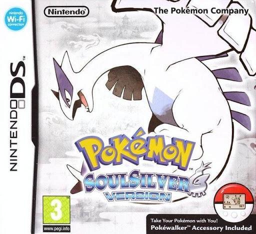 POKEMON SOULSILVER VERSION ARGENT FRENCH ONLY - POKEWALKER (COMPLETE IN BOX) (usagé)