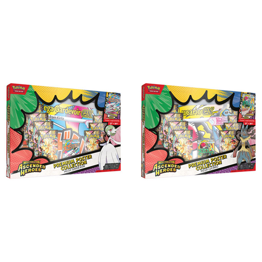 MEGA EVOLUTION ASCENDED HEROES PREMIUM POSTER COLLECTION (POKEMON)