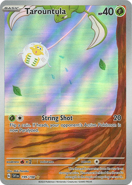 TAROUNTULA 199/198 (POKEMON SCARLET & VIOLET) (usagé)