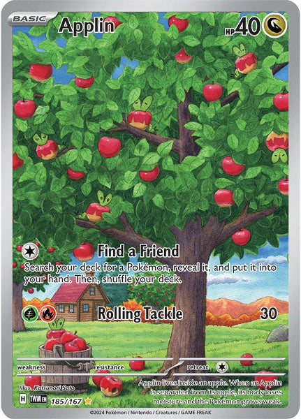 APPLIN 185/167 (POKEMON TWILIGHT MASCARADE) (usagé)